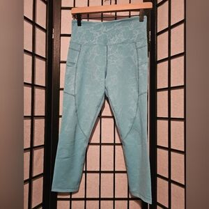 Zyia Aqua Paradise Leggings Size 4